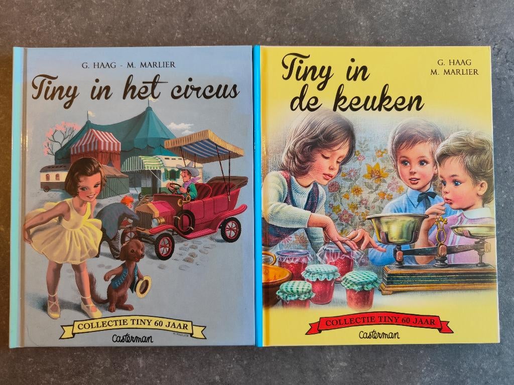 Boekjes Tiny collectie 60 jaar, Enlèvement ou Envoi, Comme neuf, Gijs Haag + Marcel Marlier, Fiction général