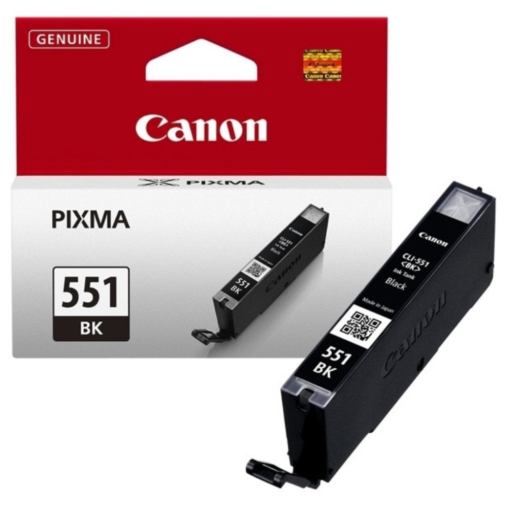 Canon CLI-551BK inktcartridges zwart (origineel) - 12 stuks, Ophalen, Nieuw, Cartridge, Canon