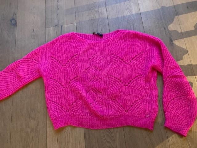 River Woods trui maat M fluo roze, Maat 38/40 (M), River Woods, Ophalen of Verzenden, Zo goed als nieuw