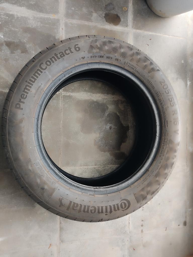 Pneus Continental Premium Contact6 205/55 R16 V, Enlèvement ou Envoi, 16 pouces, Véhicule de tourisme, Pneus été