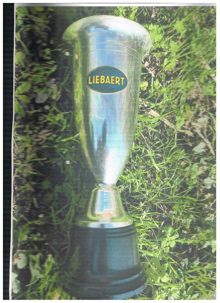 OUDE TROFEE BEKER BROUWERIJ LIEBAERT WETTEREN, Verzenden, Zo goed als nieuw, Overige typen