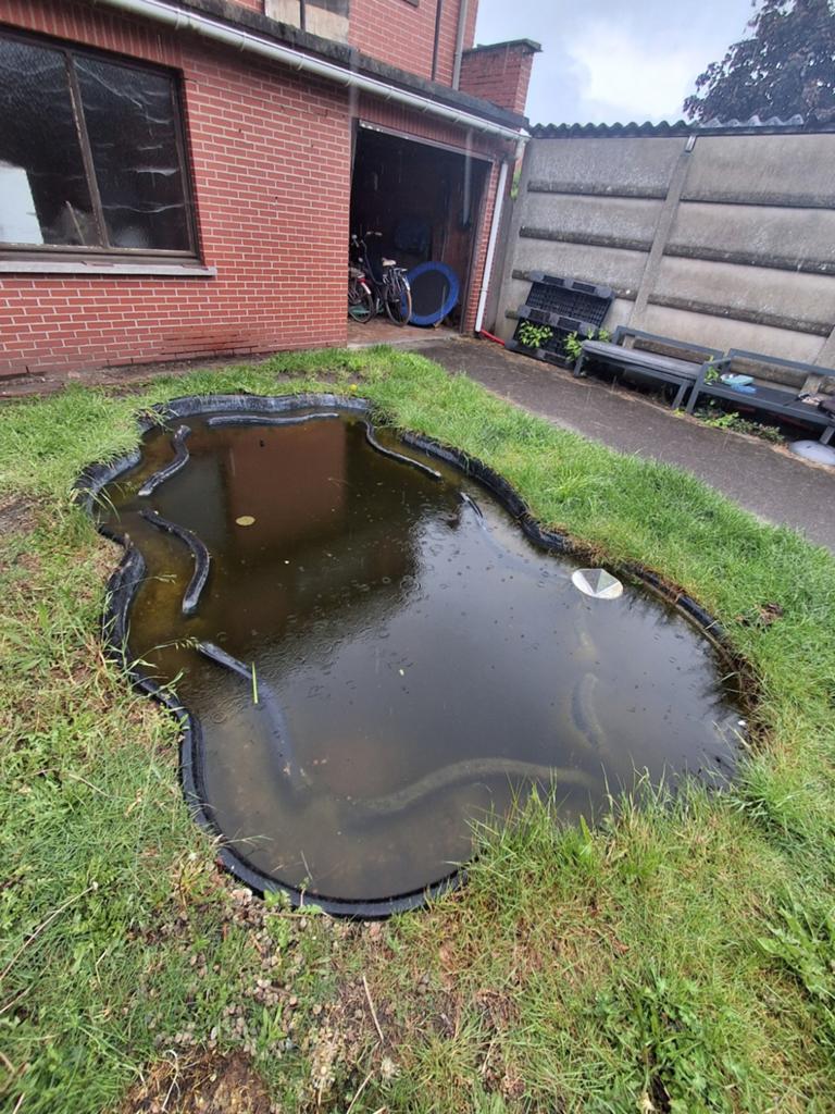 Vijver+pomp te koop, Tuin en Terras, Ophalen