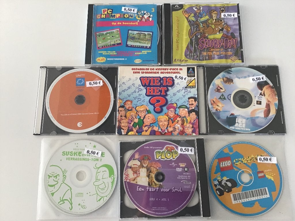 8 computer spellen aan slechts 0,50 € en veel meer andere, Games en Spelcomputers, Ophalen of Verzenden, Zo goed als nieuw