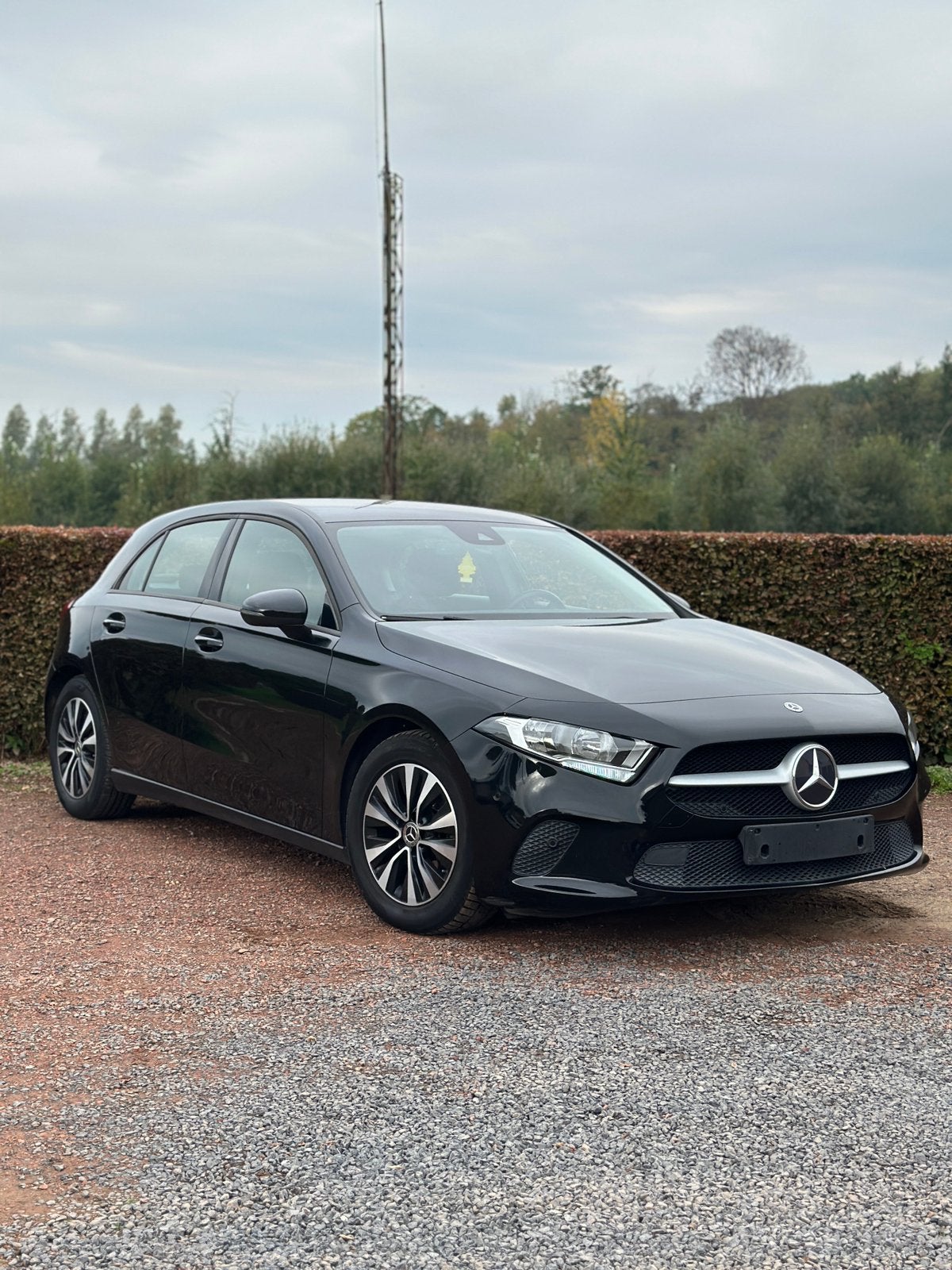 Mercedes A-Klasse 2021 66.000 km!!, Auto's, Dealer onderhouden, Euro 6, Zwart, Handgeschakeld