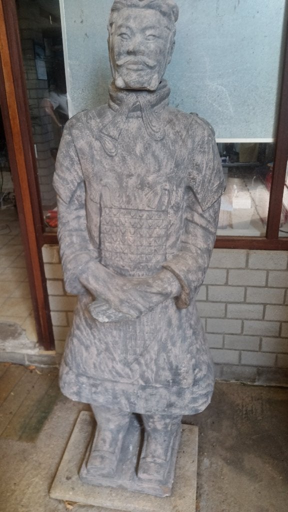 Terracotta Qin warrior life size, Enlèvement ou Envoi, Comme neuf