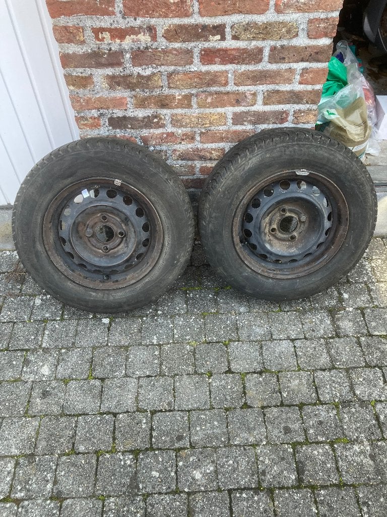 set autobanden voor aanhangwagen, Auto-onderdelen, 13 inch, 175 mm, Banden en Velgen, Ophalen