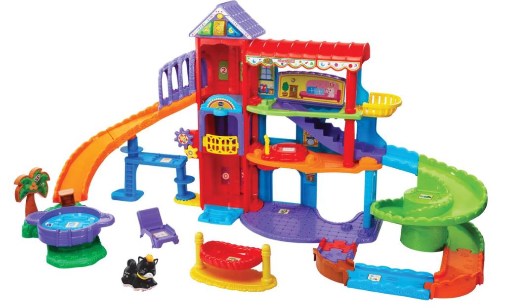 Vtech Zoef Zoef Dierenhotel en Parkeergarage, Kinderen en Baby's, Speelgoed | Vtech, Ophalen, Nieuw, 6 maanden tot 2 jaar