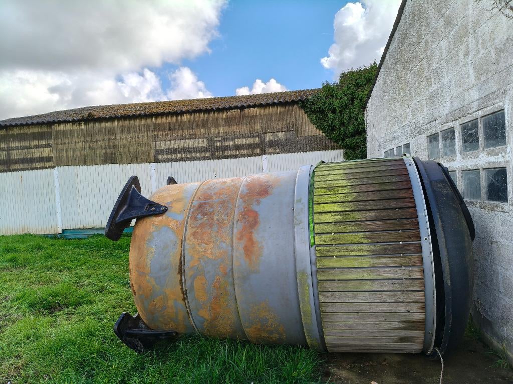 Semi ondergrondse afvalcontainer, Ophalen