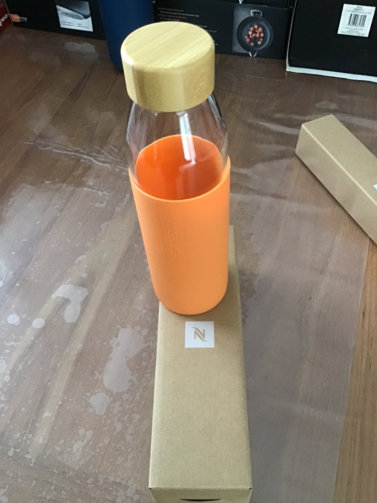 Nespresso drinkfles, Sports & Fitness, Gourdes d'eau, Enlèvement, Comme neuf