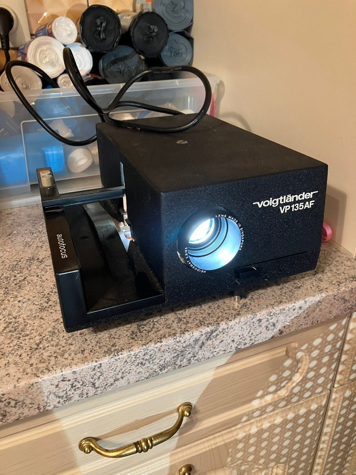 Voigtlander VP135AF, Enlèvement, Utilisé