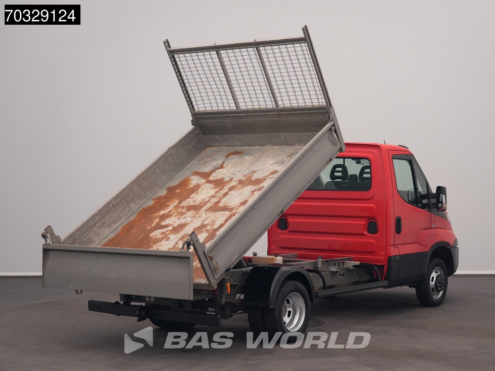 Iveco Daily 35C12 Kipper Dubbellucht 3,5t Trekhaak Airco Cru, Auto's, Bestelwagens en Lichte vracht, Gebruikt, Iveco, Leder, Bedrijf