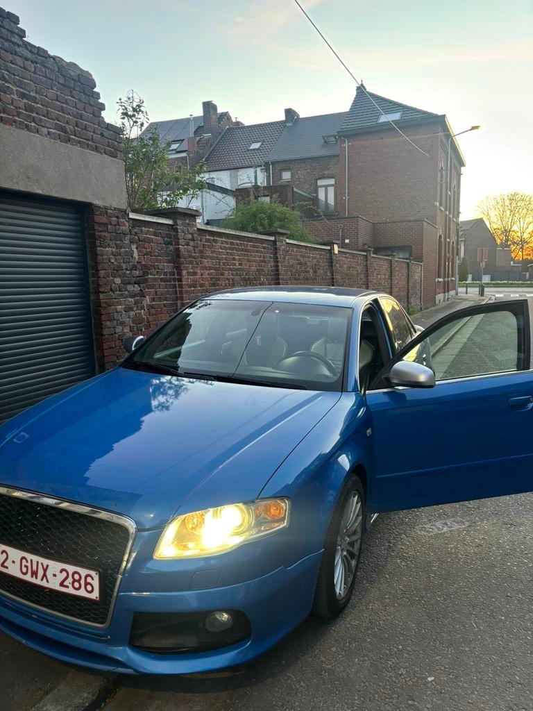 audi a4 b7 2.0tdi a vendre ou echanger, Auto's, Zwart, 4 cilinders, Blauw, A4