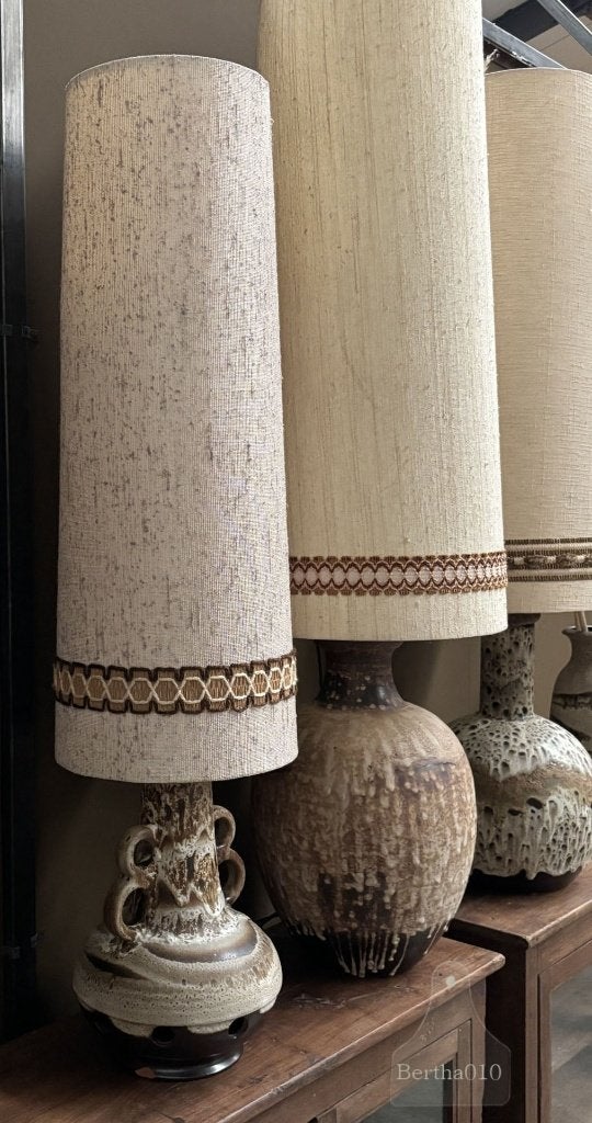 West-Germany lampen lava lamp vintage jaren 60 lamp, 100 tot 150 cm, Vintage, Zo goed als nieuw, Steen/keramiek
