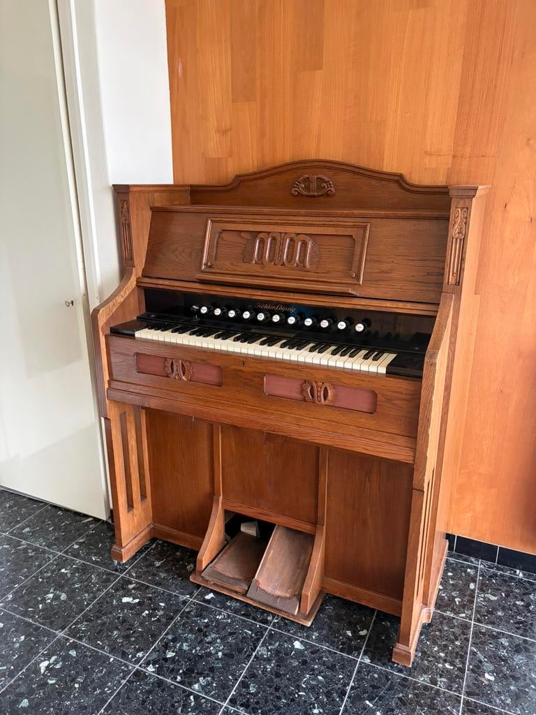 Orgel of salonharmonium Köhler Leipzig, Muziek en Instrumenten, Orgels, Ophalen, Gebruikt, 1 klavier, Harmonium