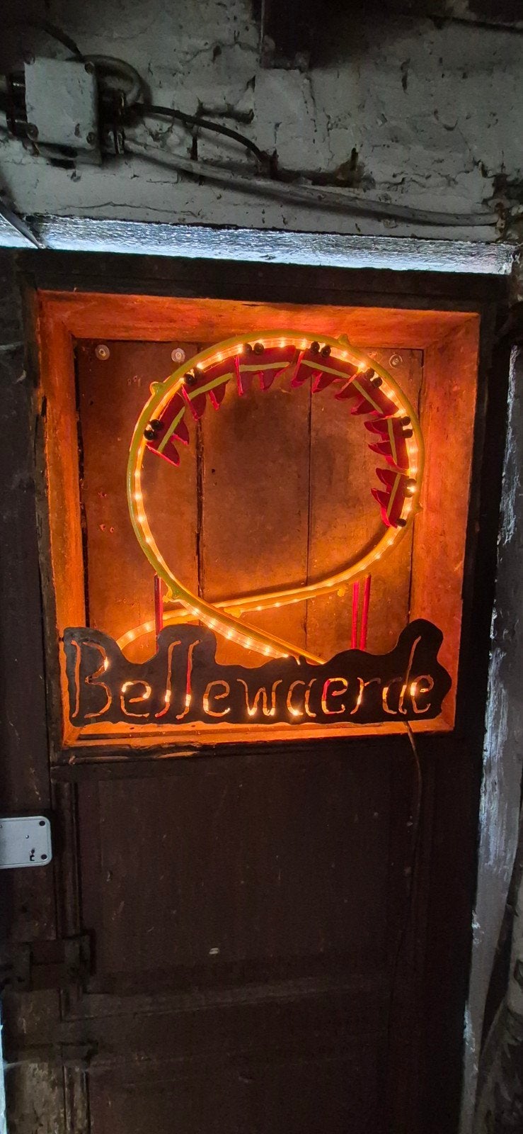 oude Bellewaerde pretpark lichtreclame, Enlèvement ou Envoi