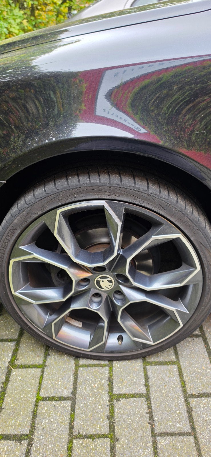 Skoda Octavia RS/VRS 19" wielenset, Auto-onderdelen, Velg(en), 235 mm, Personenwagen, Zomerbanden