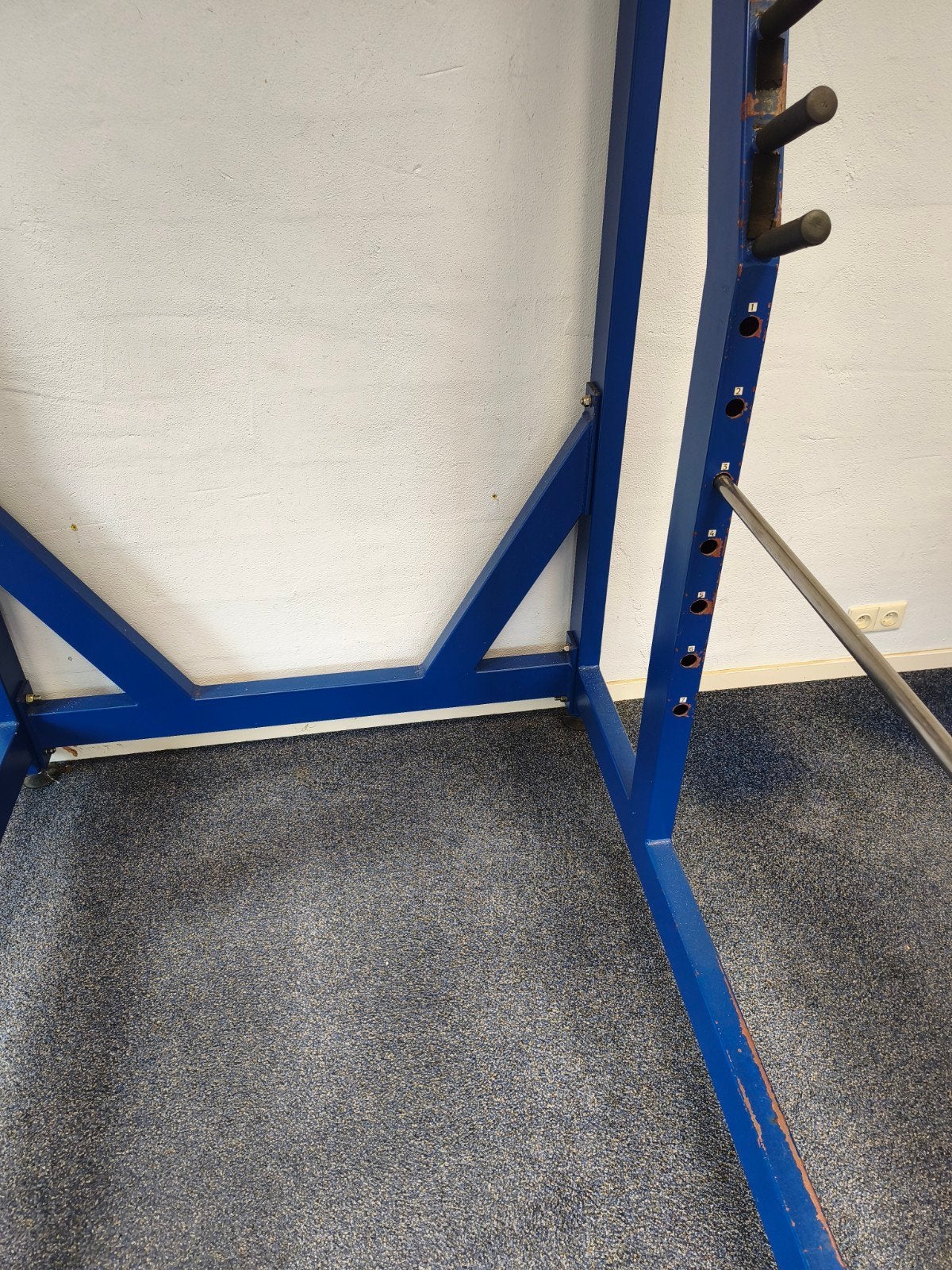 Squat rack, hoogte 225, breedte 130, diepte 156cm., Sport en Fitness, Ophalen