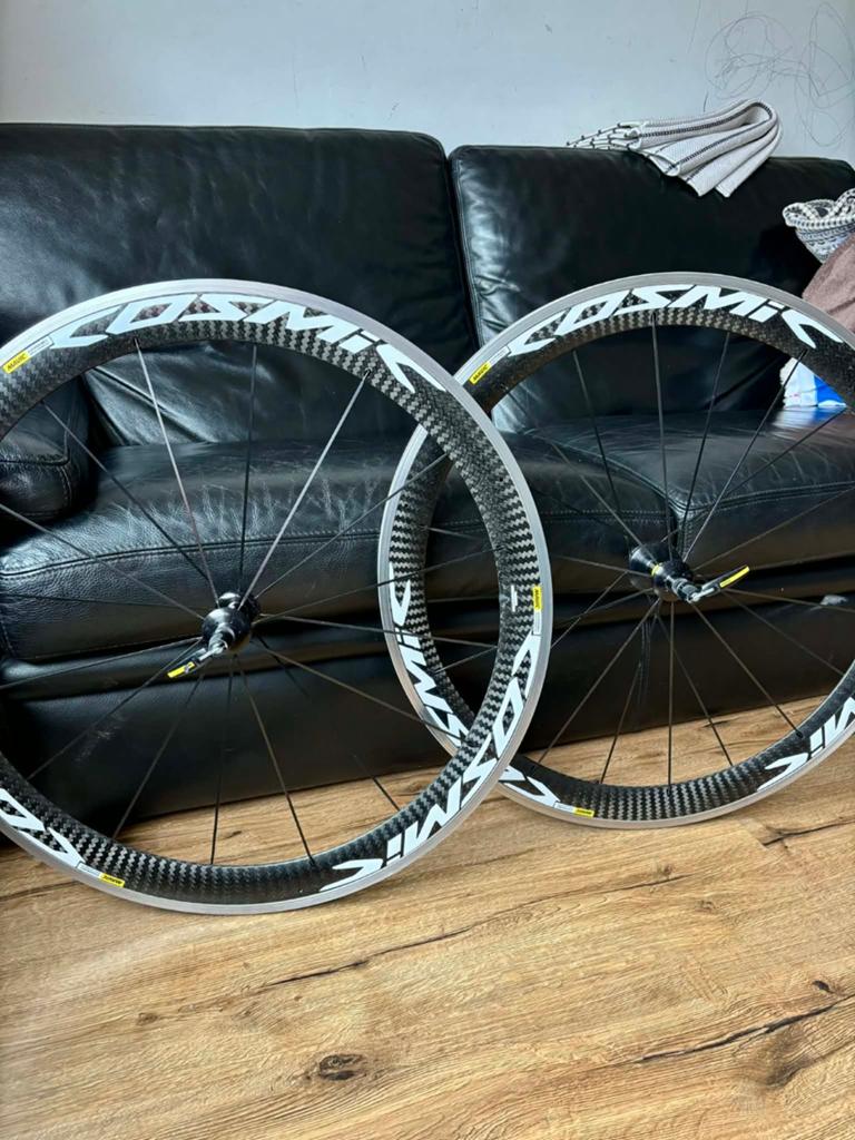 Mavic Cosmic wielen, Fietsen en Brommers, Fietsonderdelen, Ophalen of Verzenden, Carbon