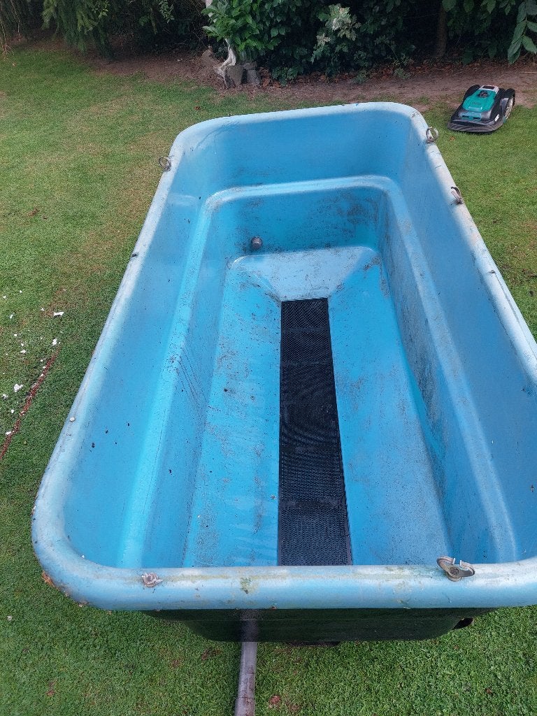 Grote professionele quarantainebak / koibak / visbak, Tuin en Terras, Ophalen, Gebruikt, Vijverbak