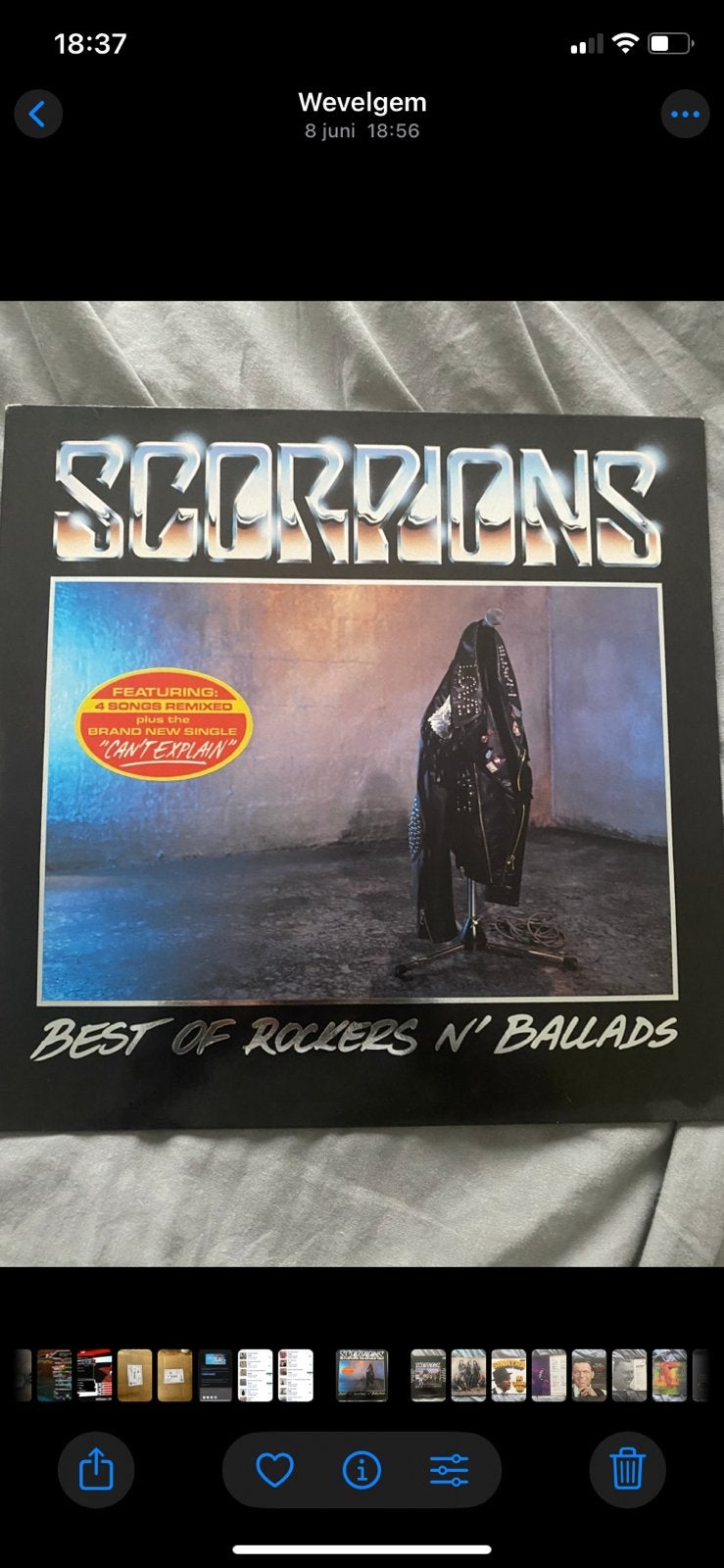 Scorpions – Best Of Rockers N' Ballads vinyl, Cd's en Dvd's, Vinyl | Hardrock en Metal, Ophalen, Zo goed als nieuw