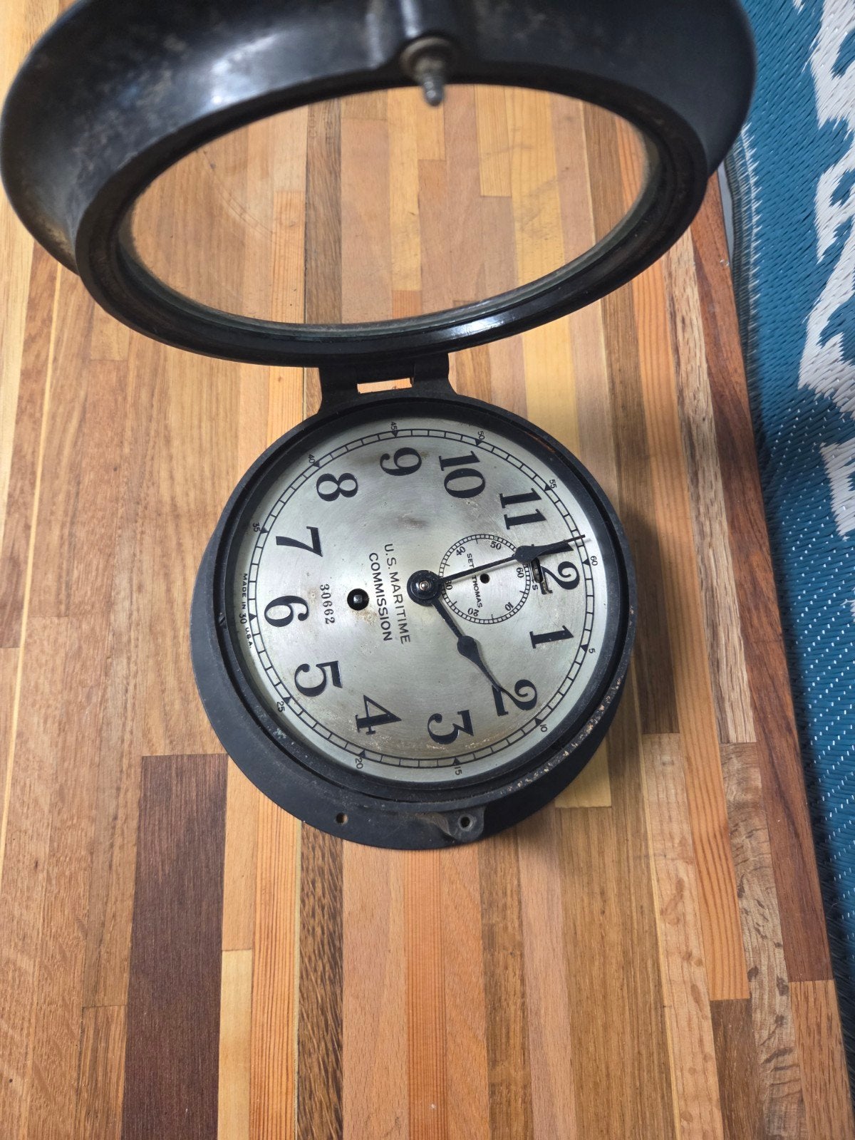 horloge maritime  USA, Enlèvement