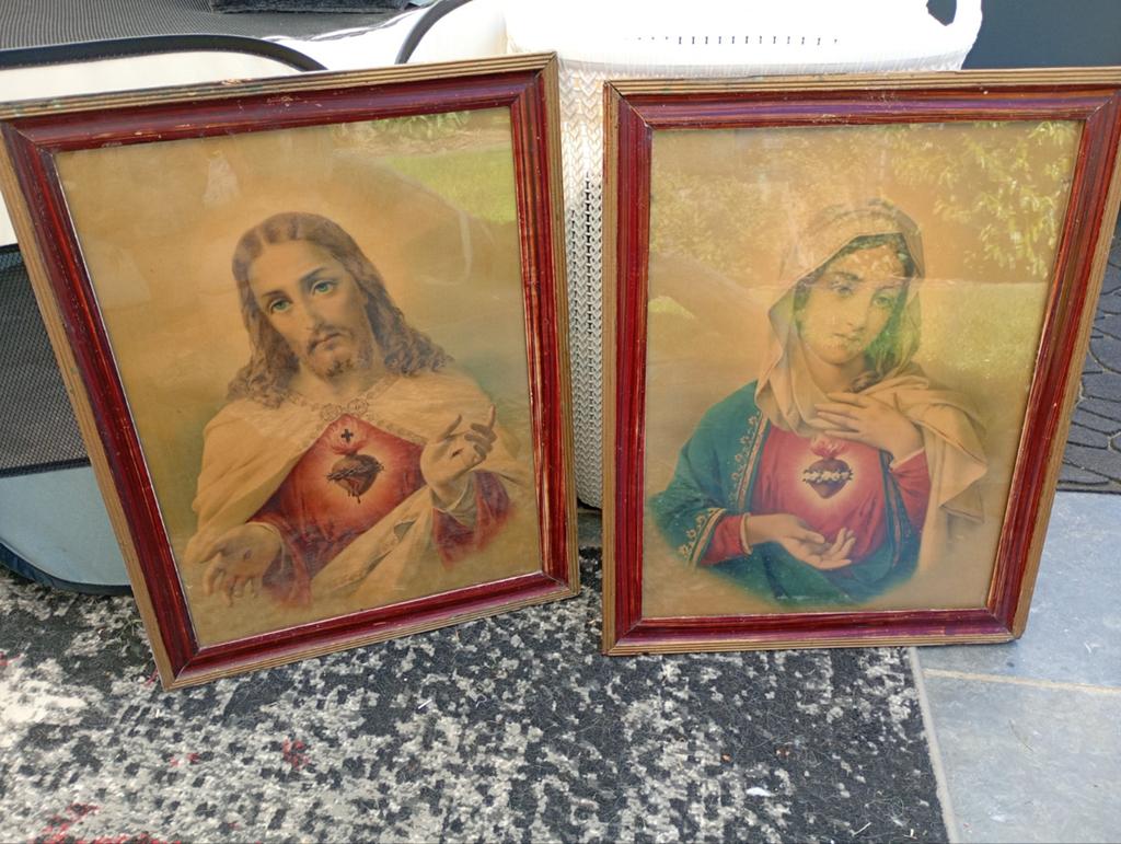 Antieke religieuze kaders, Ophalen