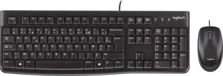 Logitech MK120 Combo (US Intl), Computers en Software, Toetsenborden, Logitech G, Toetsenbord en muis-set, Nieuw, Ophalen of Verzenden