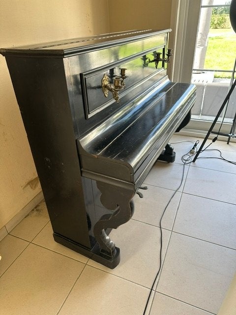 piano, Ophalen, Gebruikt, Zwart, Piano