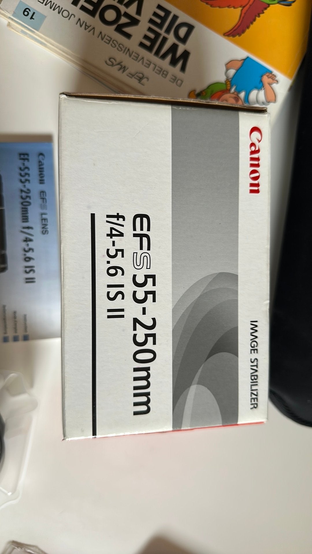 Canon EF-S 55-250mm f/4-5.6 IS II, TV, Hi-fi & Vidéo, Canon, Lentille standard, Comme neuf, Autofocus
