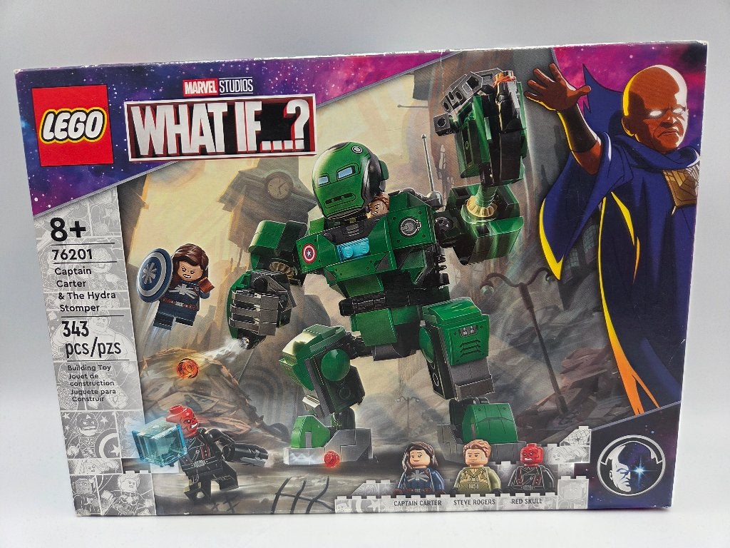 Lego Marvel 76201 Captain Carter & The Hydra Stomper, Marvel, Lego, Nieuw, Ophalen of Verzenden