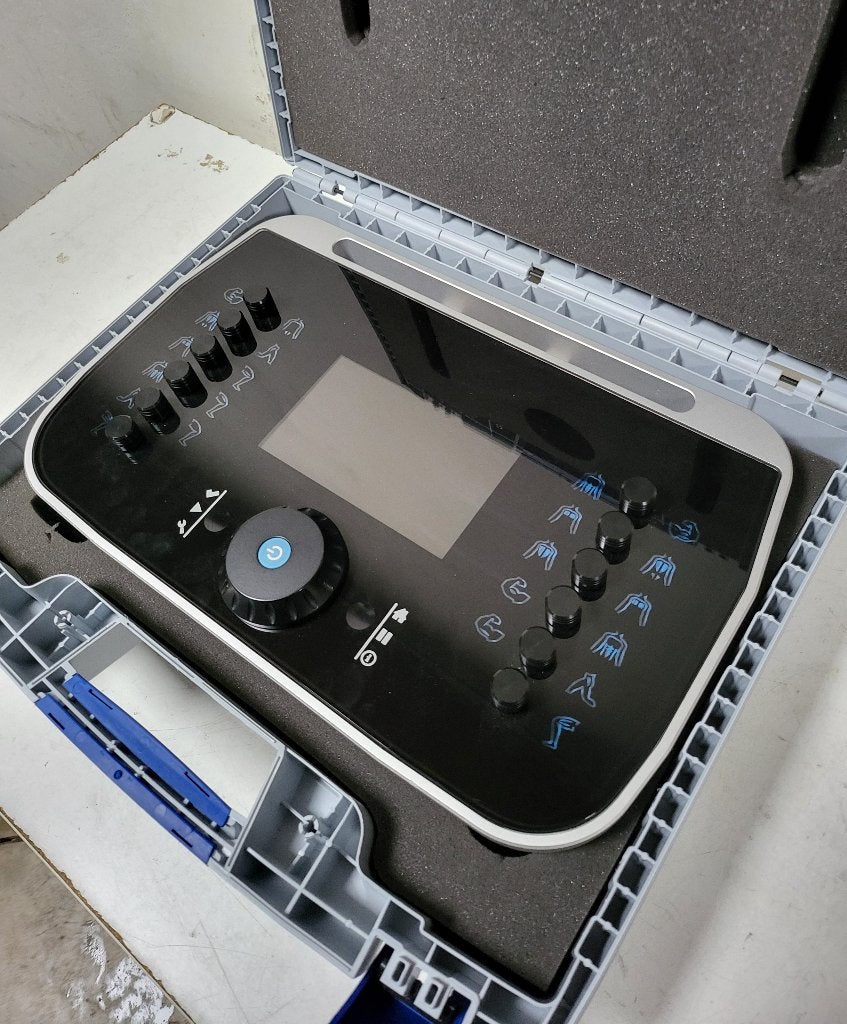 E-fit EF-2080 computer in opbergkoffer, Sport en Fitness, Fitnessmaterialen, Ophalen of Verzenden, Zo goed als nieuw