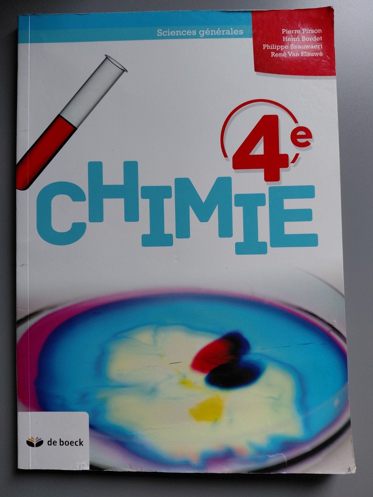 Leerboek Scheikunde 4e (Algemene Wetenschappen), Ophalen of Verzenden, Gelezen, Scheikunde