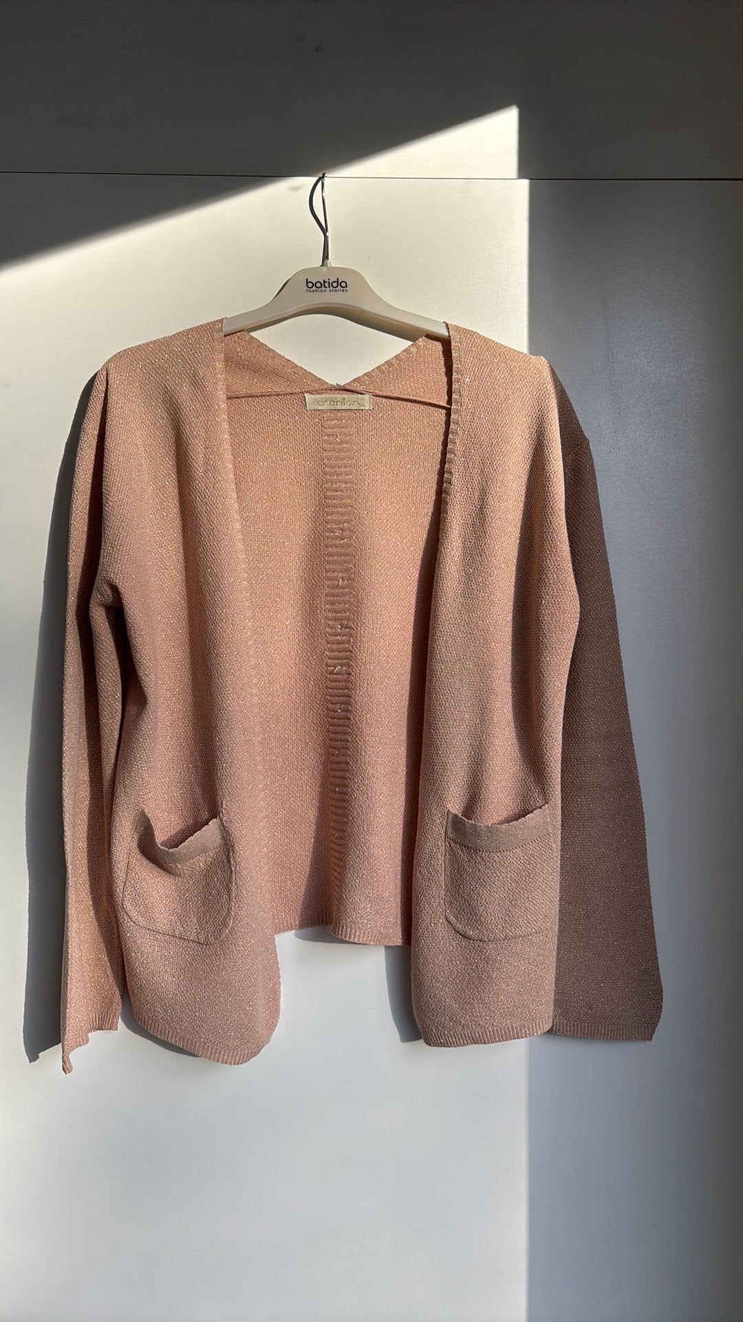 Roze glitter gilet, Ophalen of Verzenden, Zo goed als nieuw, Roze
