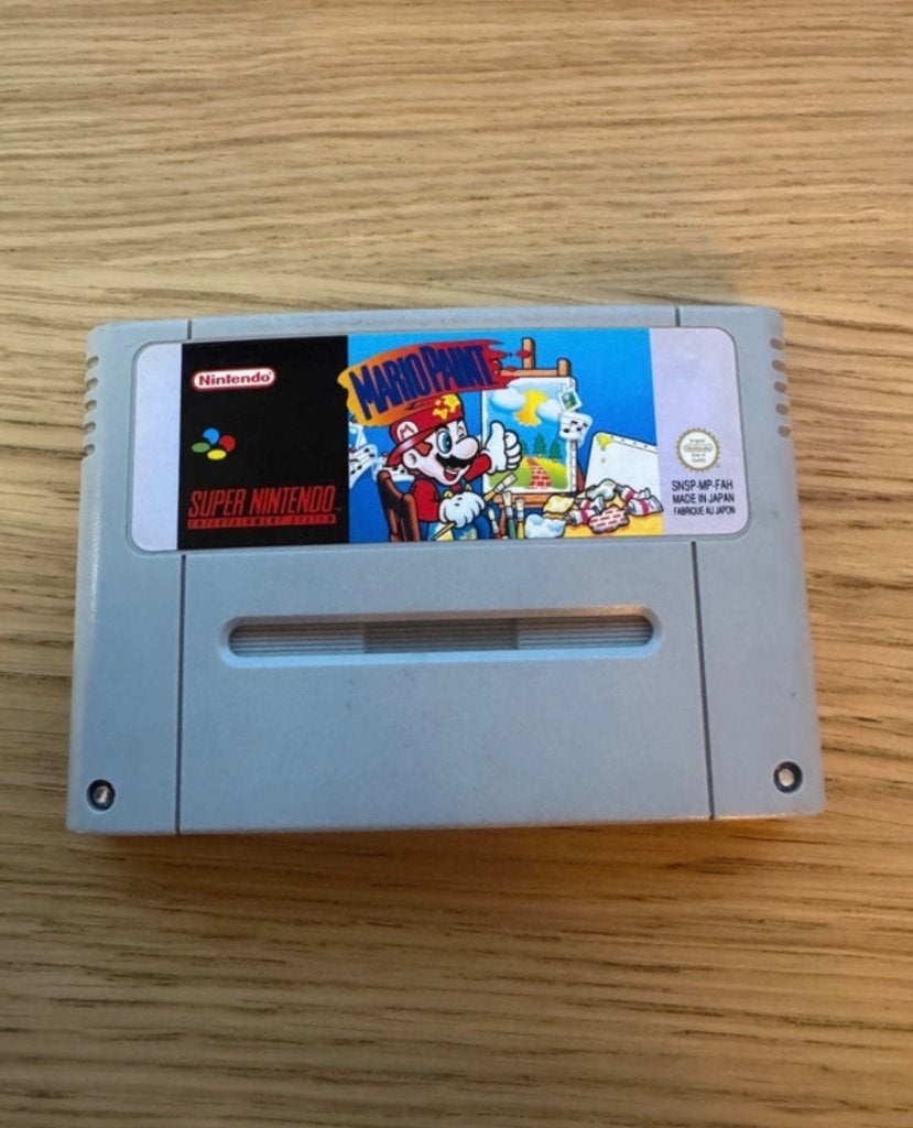 Jeu Mario Paint - Super Nintendo - Europe, Consoles de jeu & Jeux vidéo, 1 joueur, À partir de 7 ans, Enlèvement, Utilisé