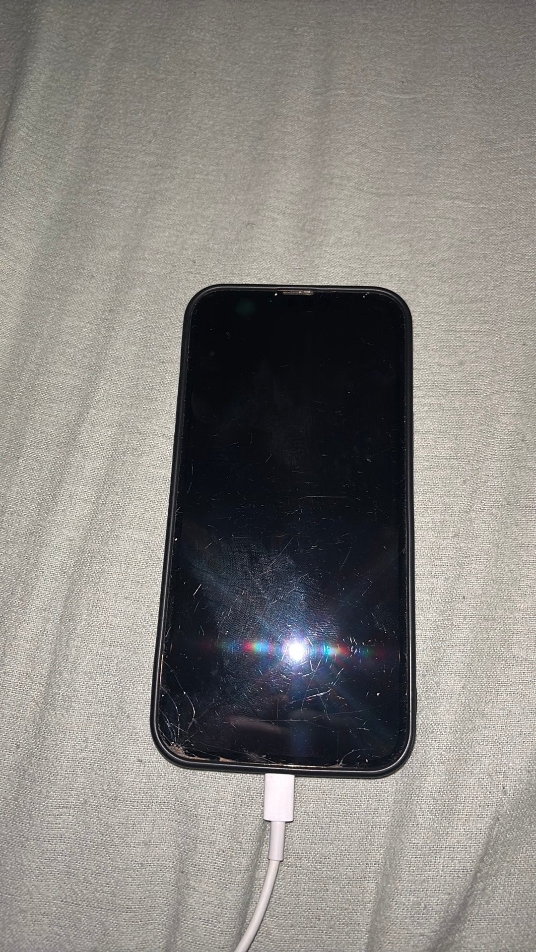 iPhone 13 Pro Max 256GB defect voor onderdelen/herstelling, Ophalen of Verzenden, Gebruikt, Wit, IPhone 13