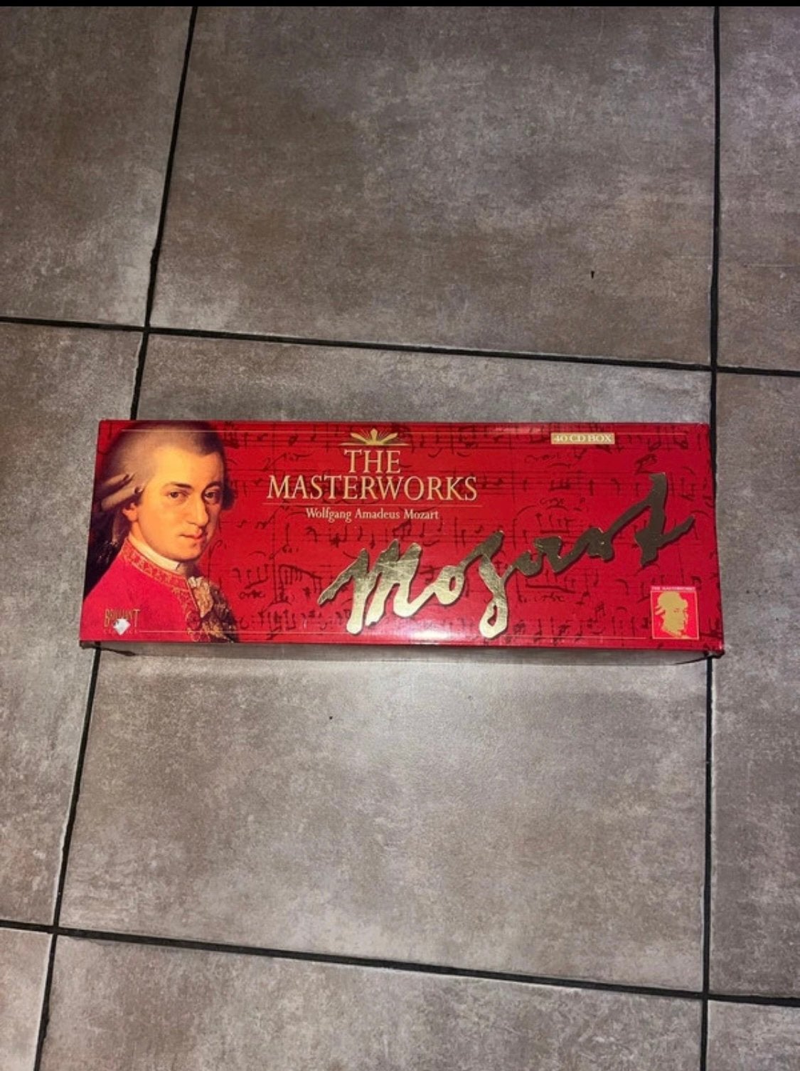 La collection de 40 cd des chefs-d'œuvre de W.A. Mozart, Enlèvement ou Envoi, Classicisme, Comme neuf