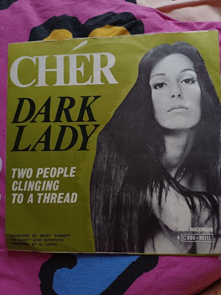 Chér – Dark Lady   1974   nMINT, 7 inch, Ophalen of Verzenden, Zo goed als nieuw, Pop
