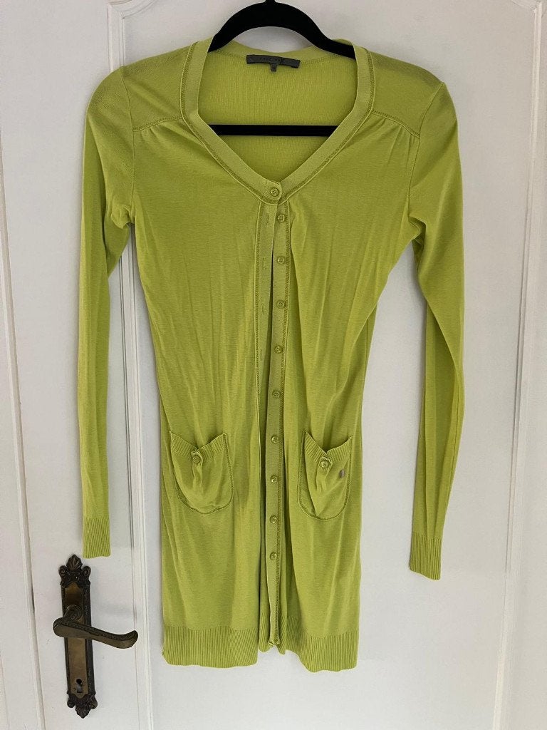 Lime Gilet ,Yandres,XS, Lime yandres, Ophalen of Verzenden, Maat 34 (XS) of kleiner, Gedragen
