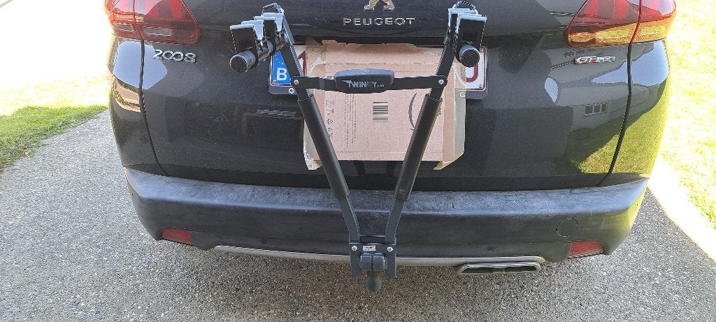 Porte vélo Twinny Load, Autos : Divers, Porte-vélos, Enlèvement, 2 vélos, Utilisé, Support d'attelage