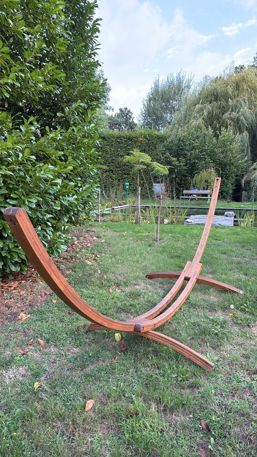 Hangmat houder, Tuin en Terras, Ophalen, Gebruikt, Meerpersoons, Buiten