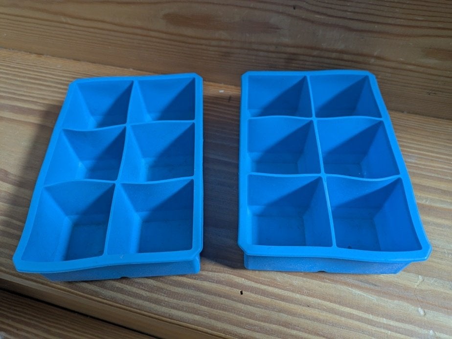cuisine - lot de 2 moules à glaçons en silicone XXL, Enlèvement, Comme neuf