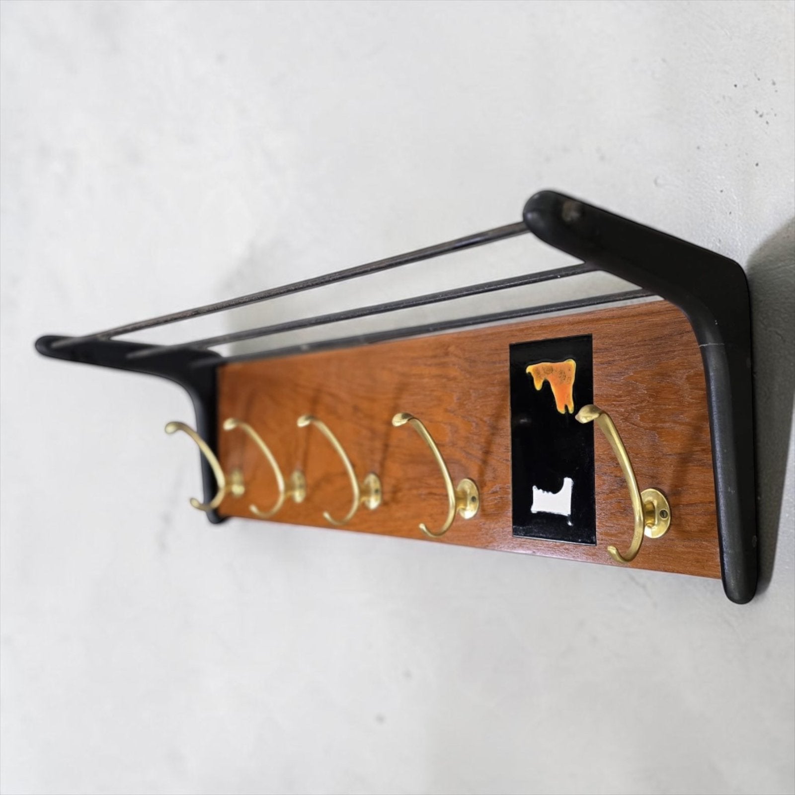 Porte-manteau vintage en bois, Enlèvement ou Envoi, Utilisé