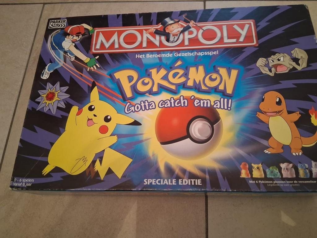 Pokemon monopoly, Hobby en Vrije tijd, Ophalen of Verzenden
