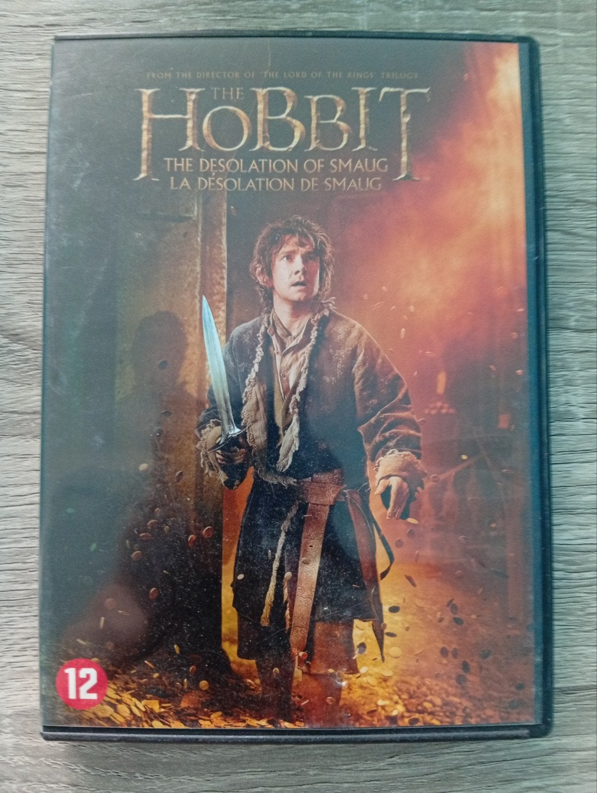 DVD d'aventure Le Hobbit La Désolation de Smaug, CD & DVD, DVD | Aventure, Comme neuf, À partir de 12 ans, Anglais, Allemand, Français