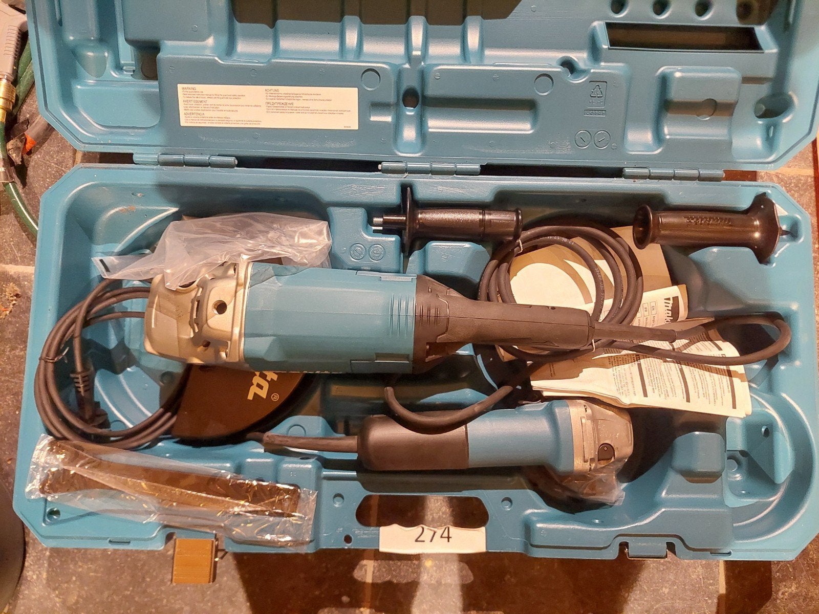 NIEUW Makita slijpschijf combiset DK0047GX1, Doe-het-zelf en Bouw, Ophalen