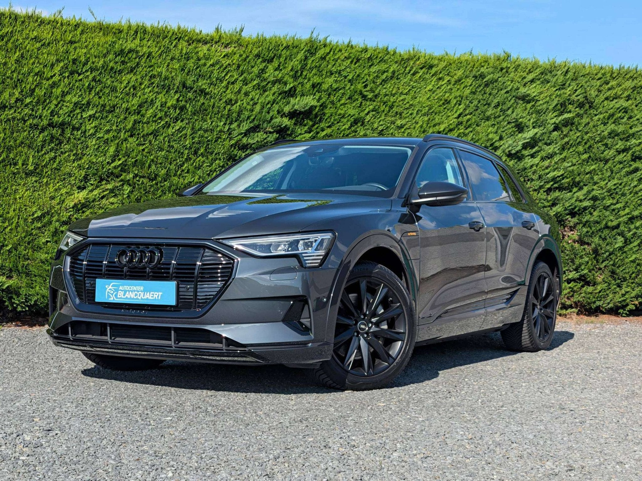 Audi Q8 e-tron (Q8) Trekhaak - camera - quattro - luchtverin, Auto's, Automaat, 476 km, Stof, Gebruikt
