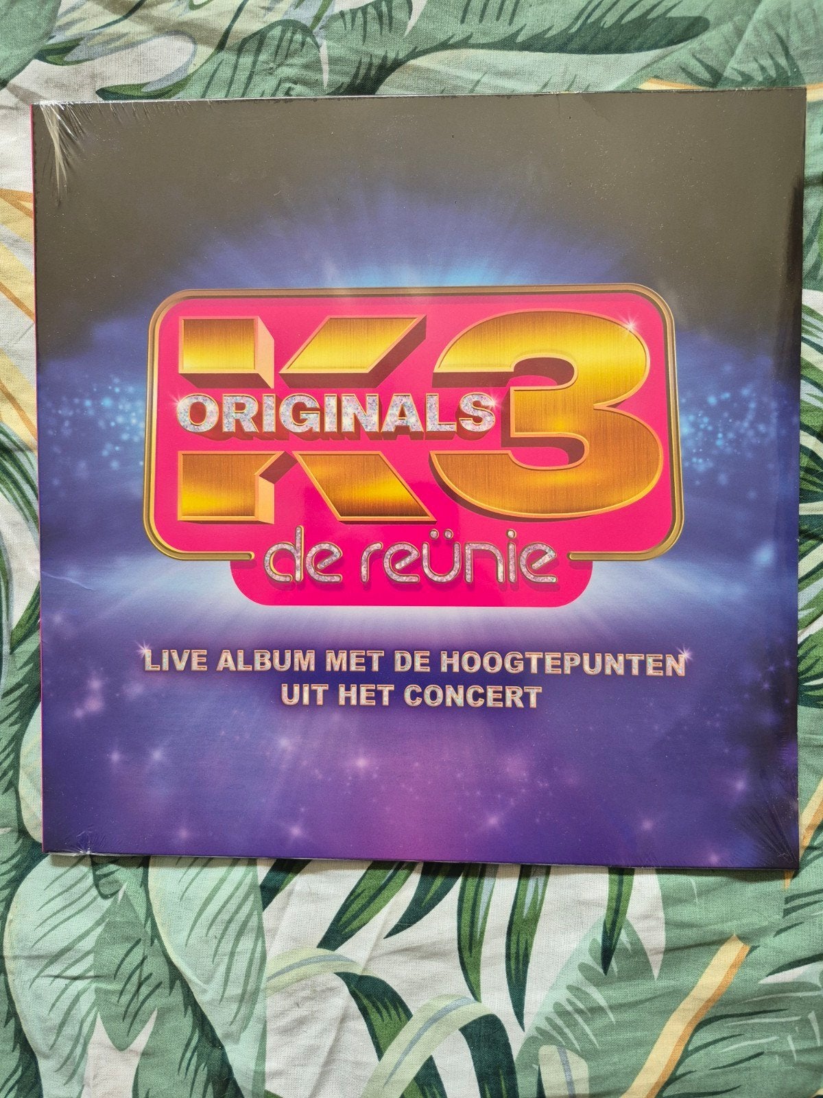 Gesealde ZWARTE vinyl "De reünie" van K3 originals, Ophalen of Verzenden, Nieuw in verpakking