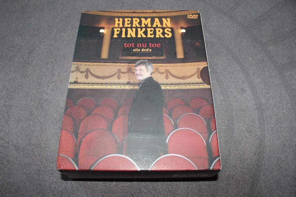 DVD Herman Finkers tot nu toe alle DVD's, CD & DVD, Herman Finkers, Enlèvement ou Envoi, Tous les âges, Utilisé