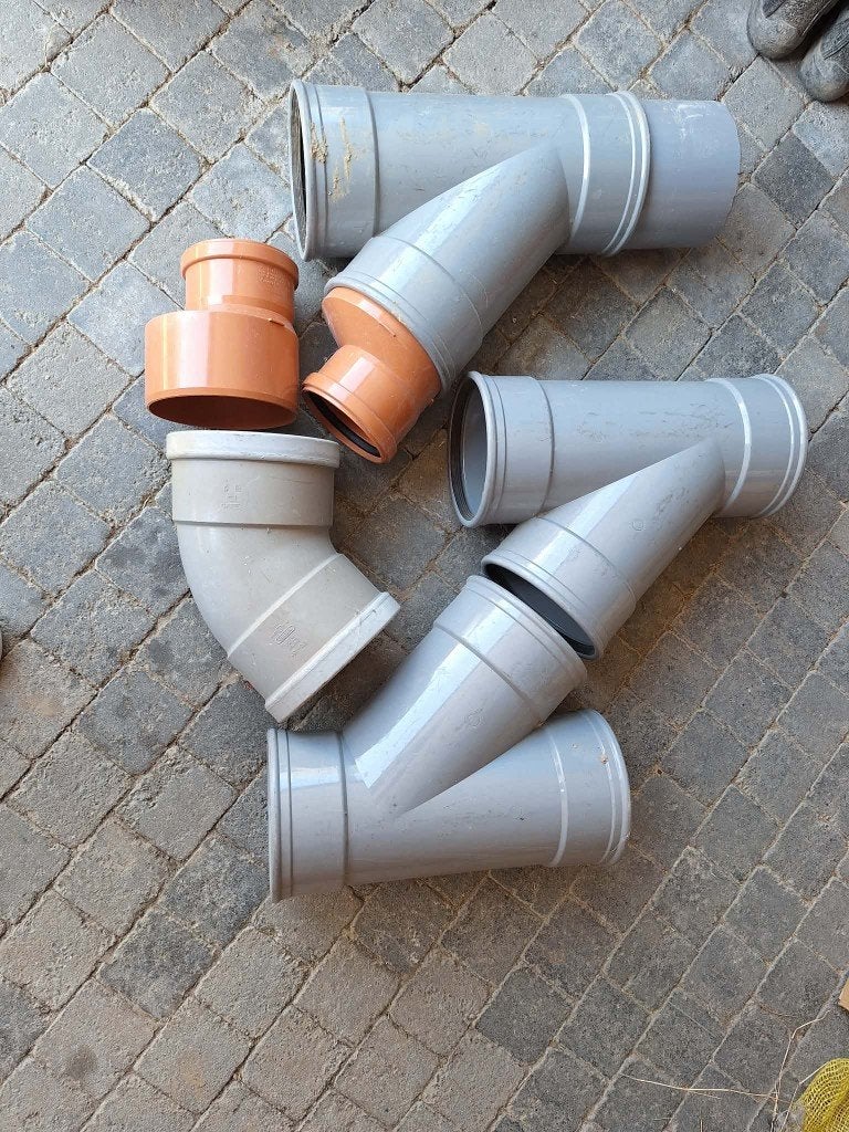 pvc 160 mm, Doe-het-zelf en Bouw, Ophalen, Zo goed als nieuw, PVC
