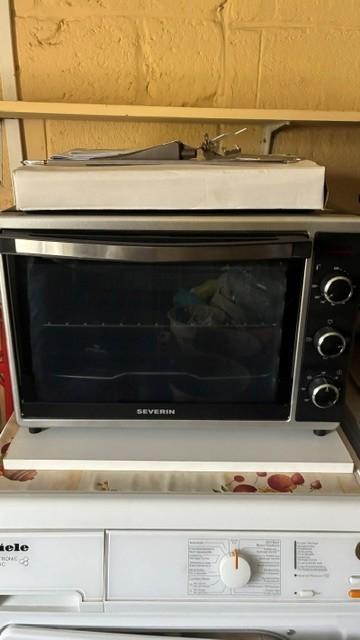 Vrijstaande bakoven Severin, Electroménager, Fours, Four avec gril, Comme neuf, Enlèvement, Air chaud